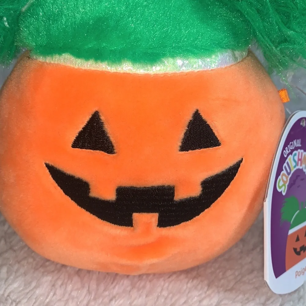 NWT Squishmallows Paige Pumpkin 6” Halloween